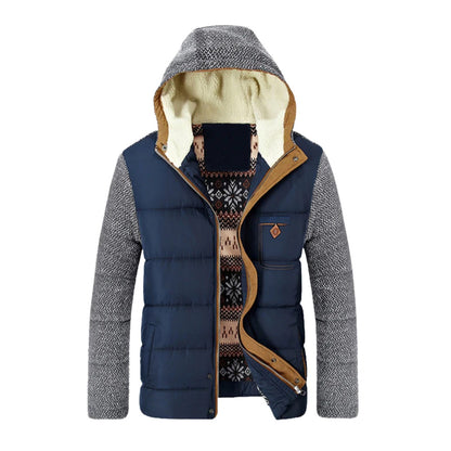 Colico Knit-Sleeve Hooded Quilted Jacket - photo 1
