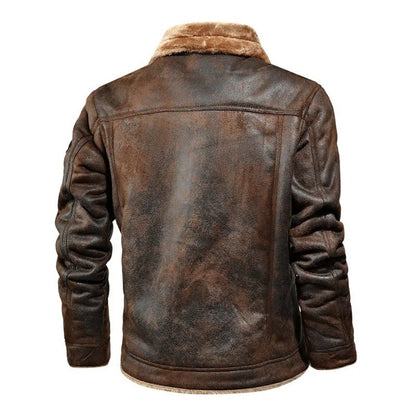 Cordenons Fleece-Lined Suede Jacket - photo 2