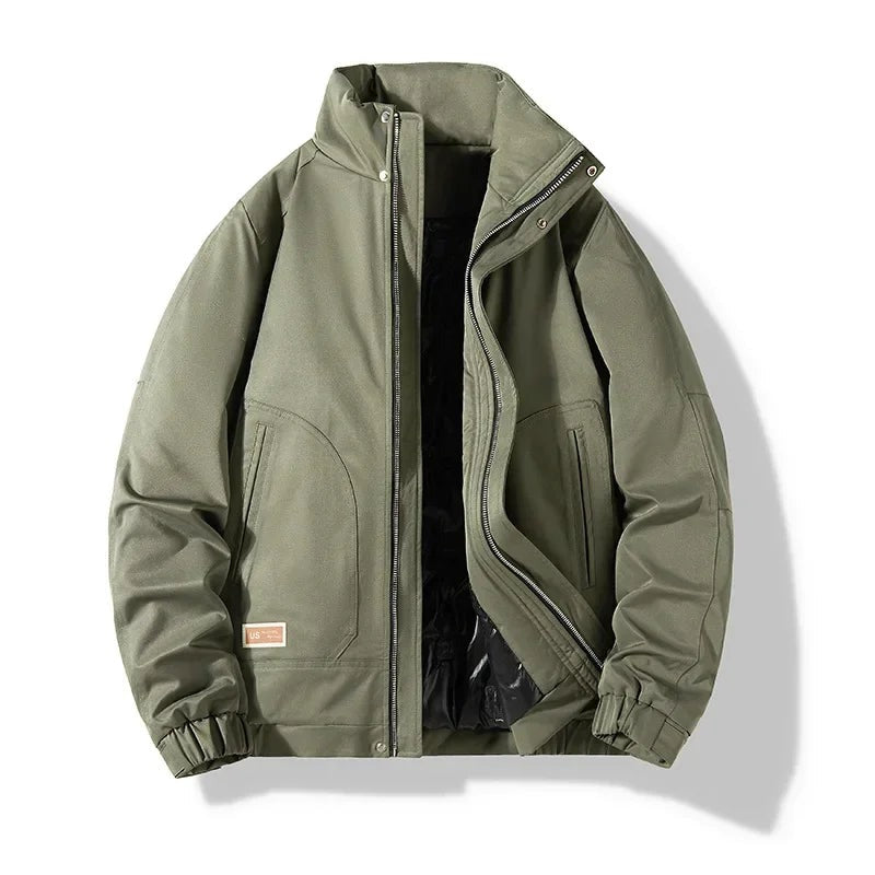 Cormons Padded Stand-Collar Jacket - Green