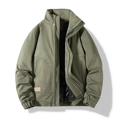 Cormons Padded Stand-Collar Jacket - Green