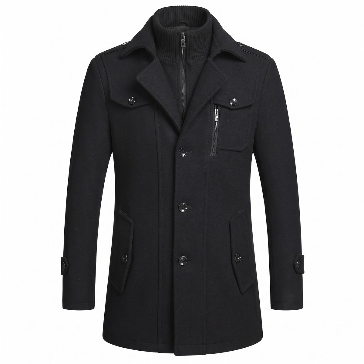 Correggio Double-Collar Coat - cover