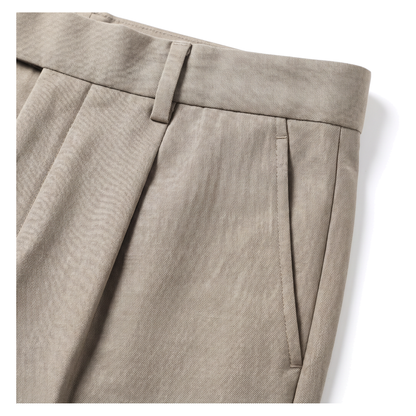 Cortona Pleated Trousers - detail