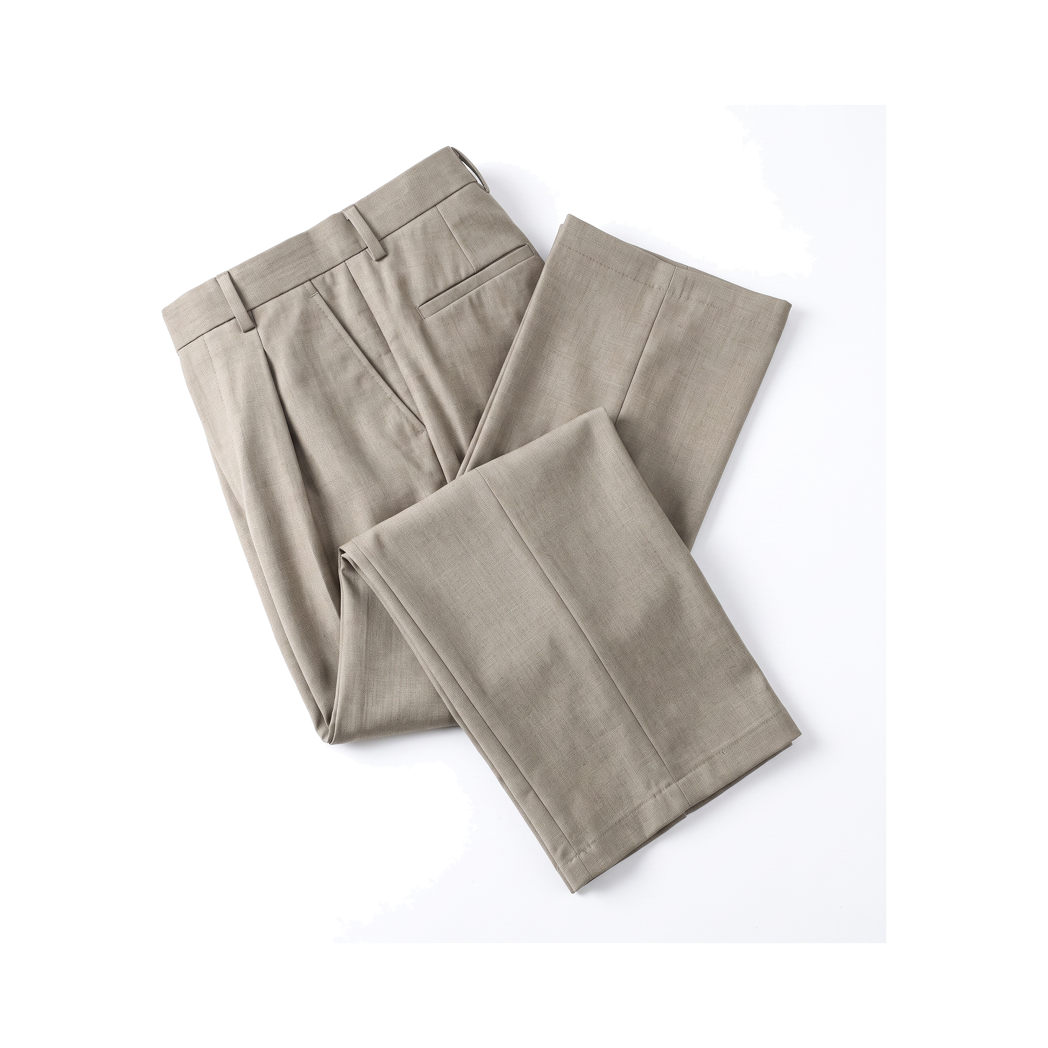 Cortona Pleated Trousers - folded