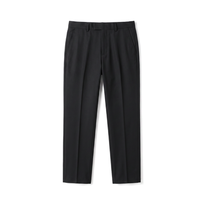 Cortona Pleated Trousers - Black