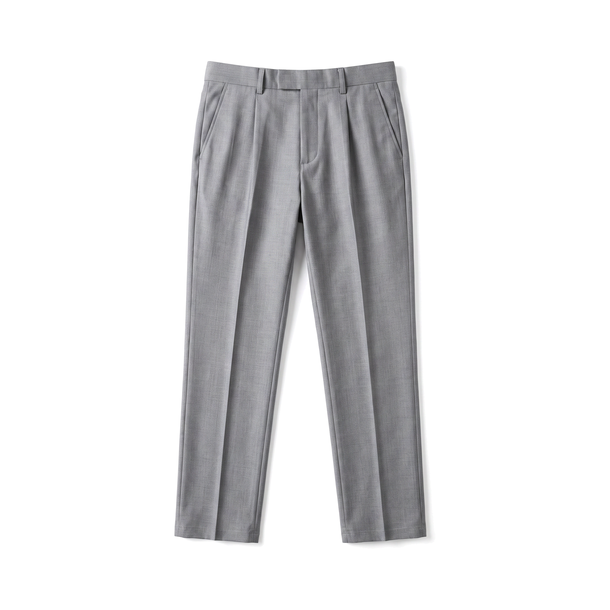 Cortona Pleated Trousers - Grey