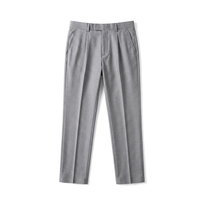 Cortona Pleated Trousers - Grey