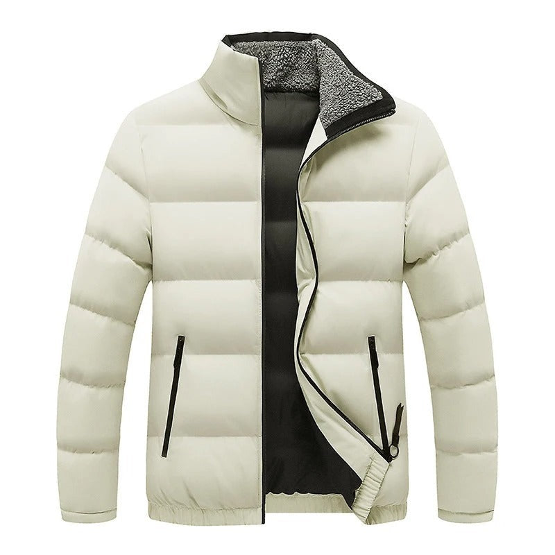 Courmayeur Padded Puffer Jacket - Beige