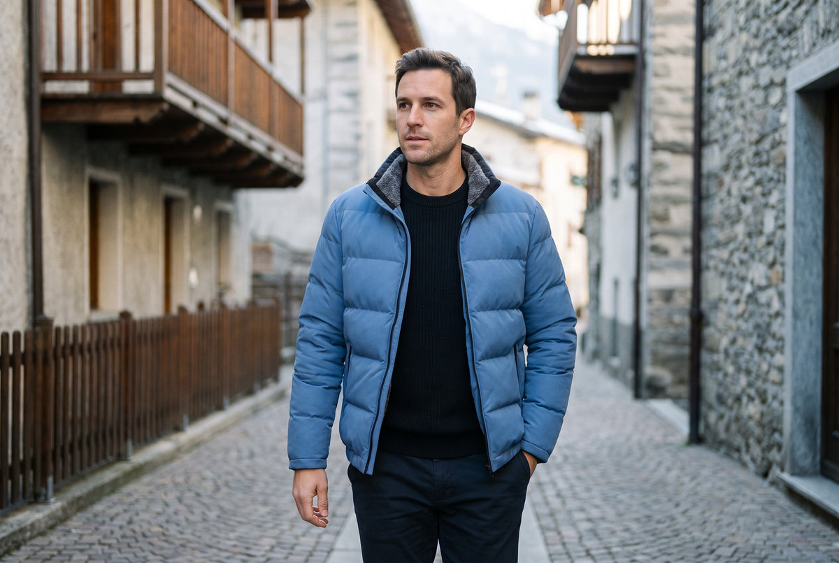 Zateplená páperová bunda Courmayeur