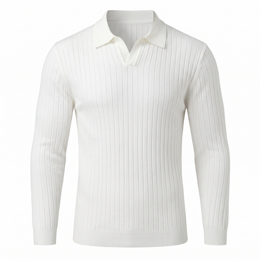 Roma Ribbed Polo — cover