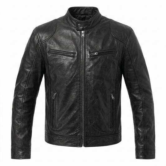 Bergamo Leather Jacket — cover