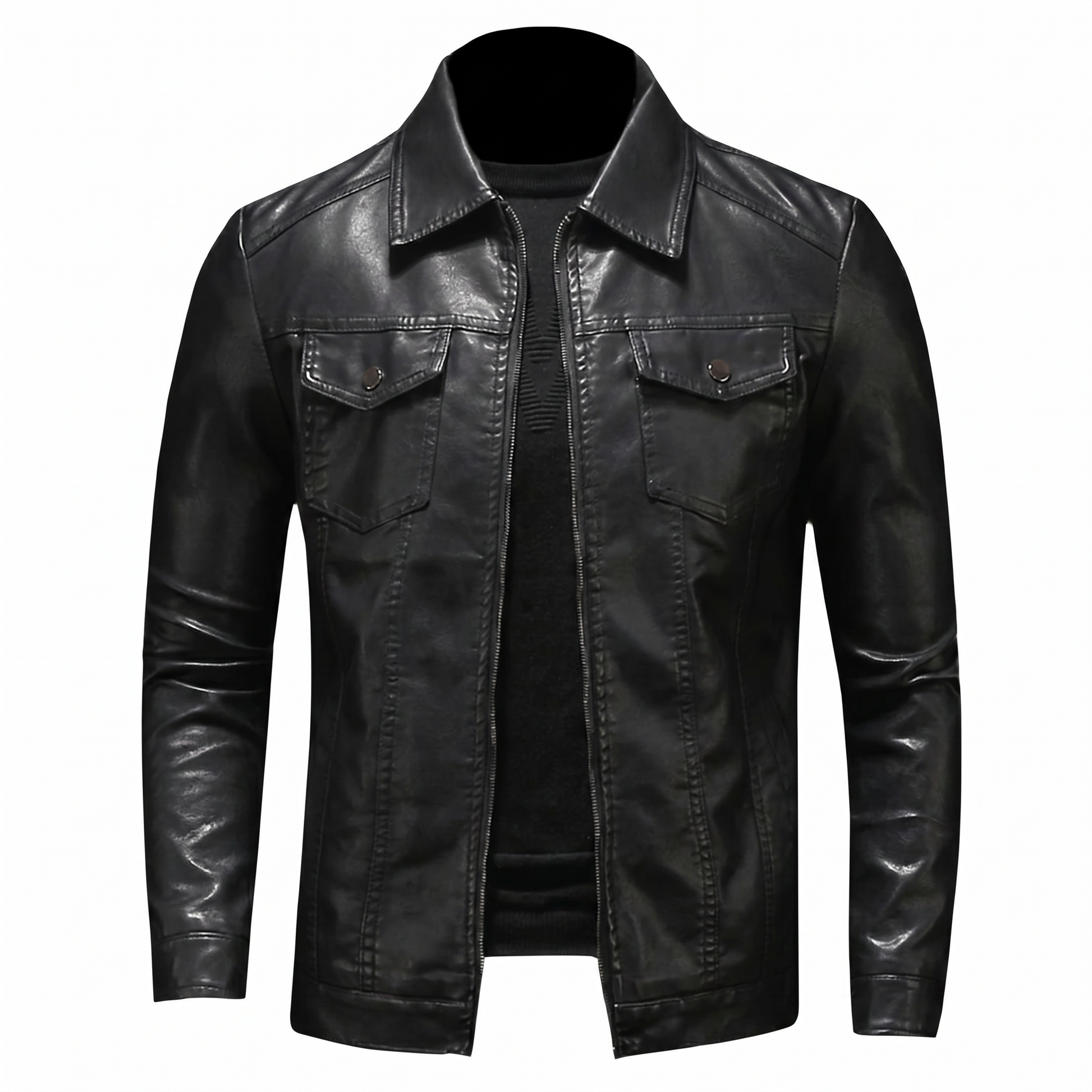 Alessandro Leather Jacket — cover