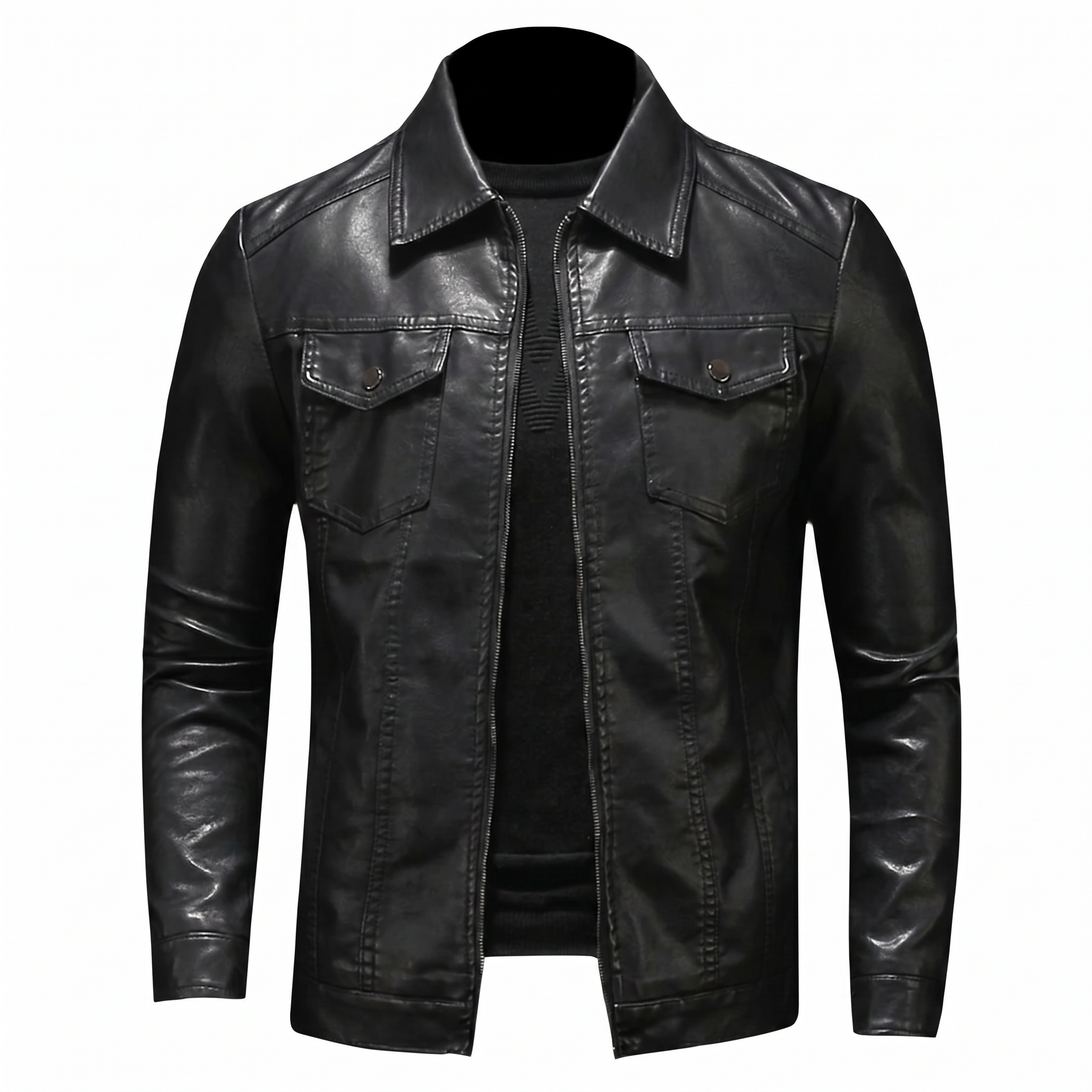 Alessandro Leather Jacket — cover
