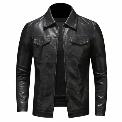 Alessandro Leather Jacket — cover