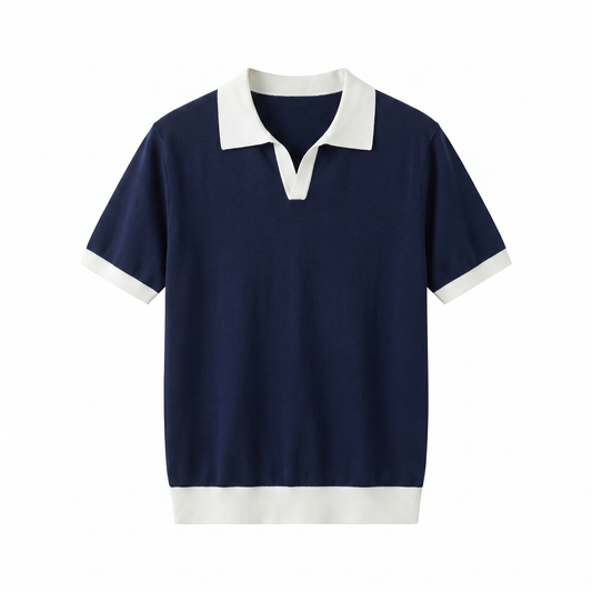 Porto Knit Polo — cover