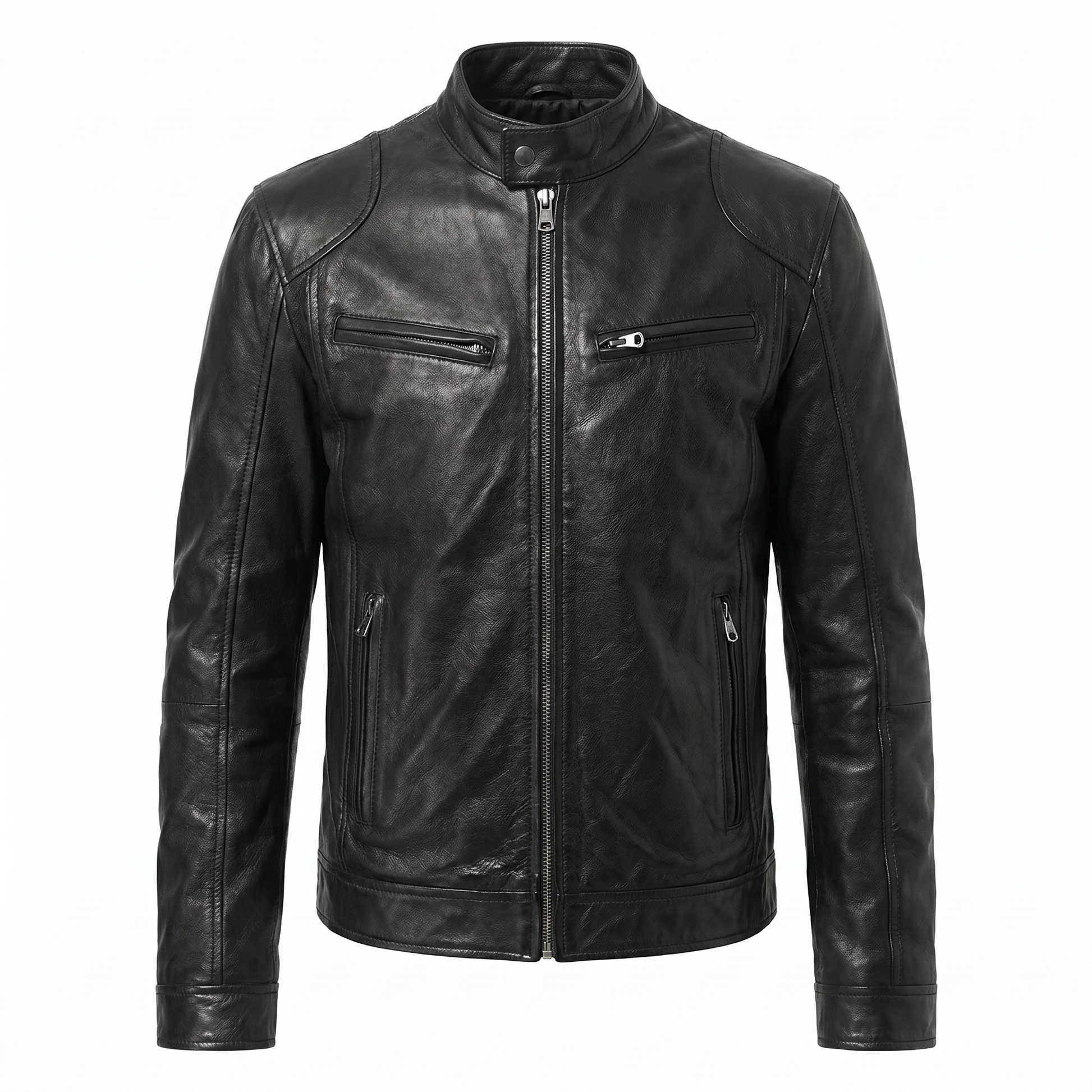 Bergamo Leather Jacket — cover
