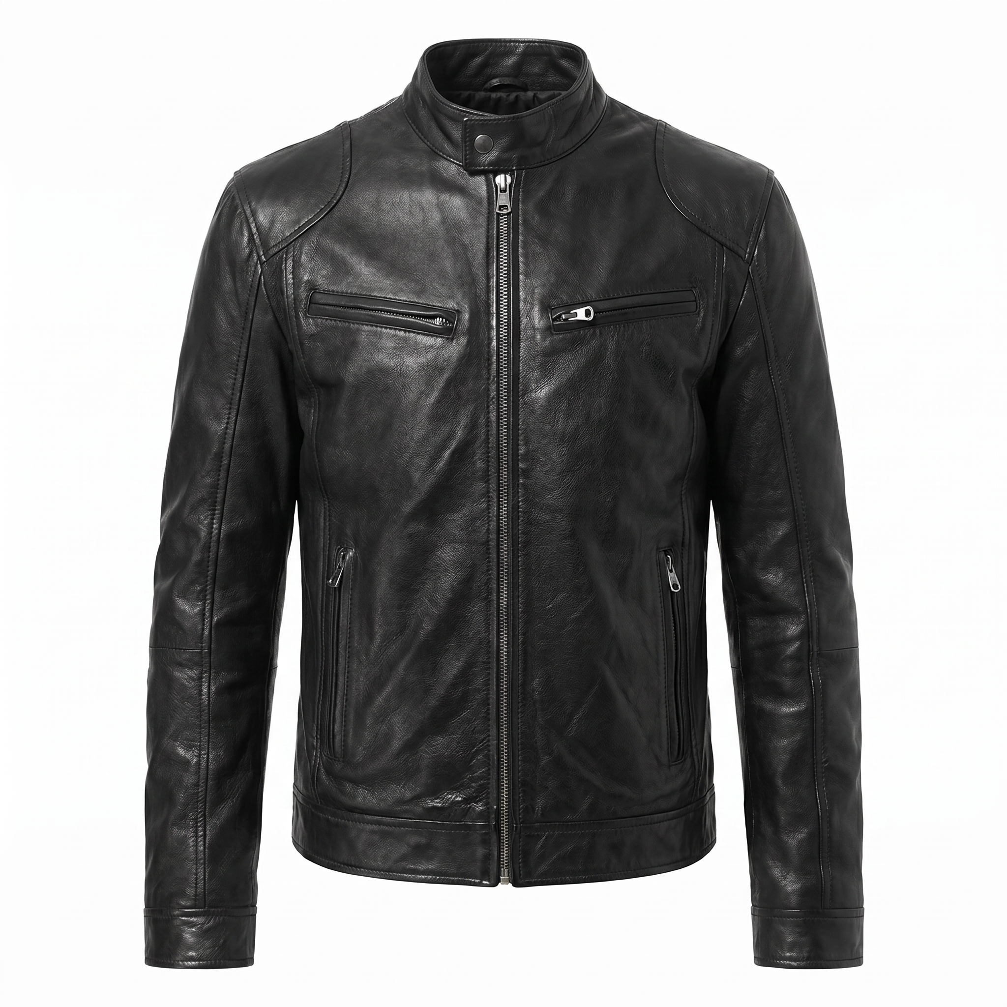 Bergamo Leather Jacket — cover