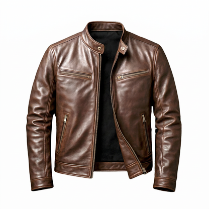 Lucca Leather Jacket — cover