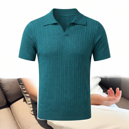 Verona Ribbed Polo — cover