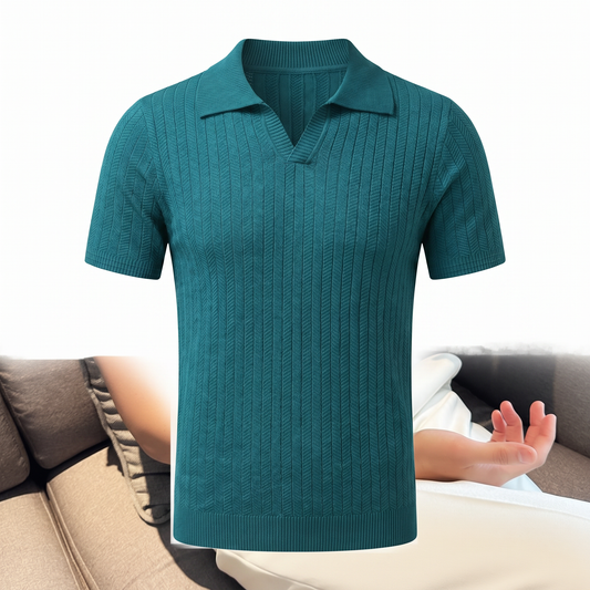 Verona Ribbed Polo — cover