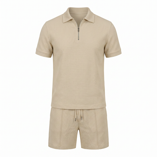 Milano Half-Zip Polo — cover