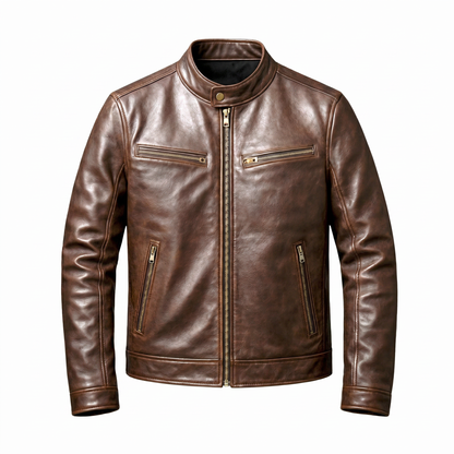 Lucca Leather Jacket — cover