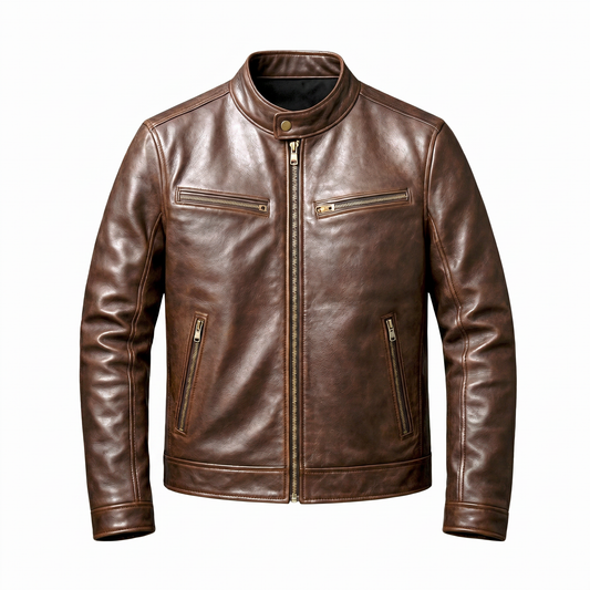 Lucca Leather Jacket — cover