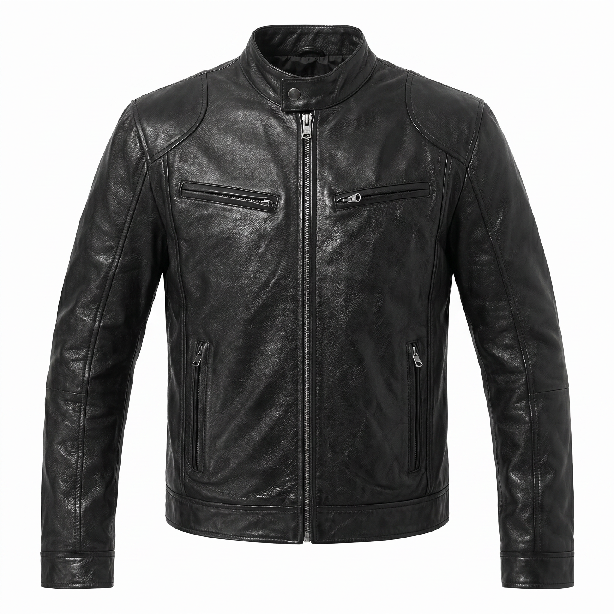 Bergamo Leather Jacket — cover