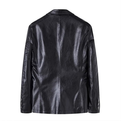 Crema Leather Blazer - photo 3