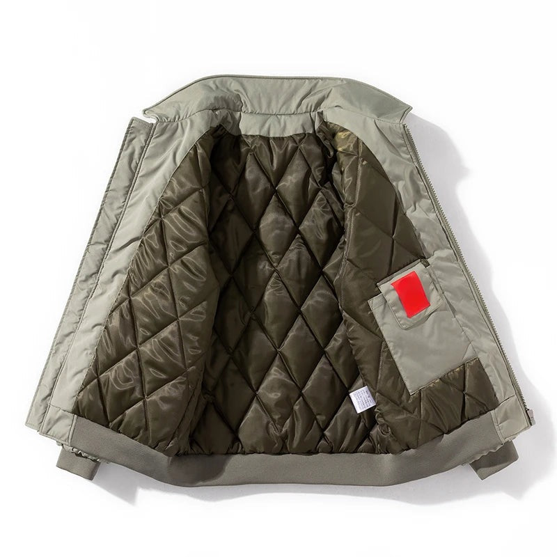 Cumiana Collared Padded Bomber Jacket - photo 2