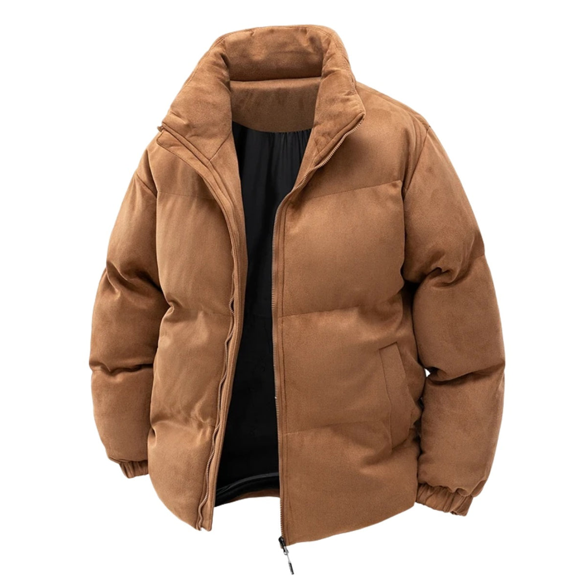Deruta Suede Puffer Jacket - photo 1