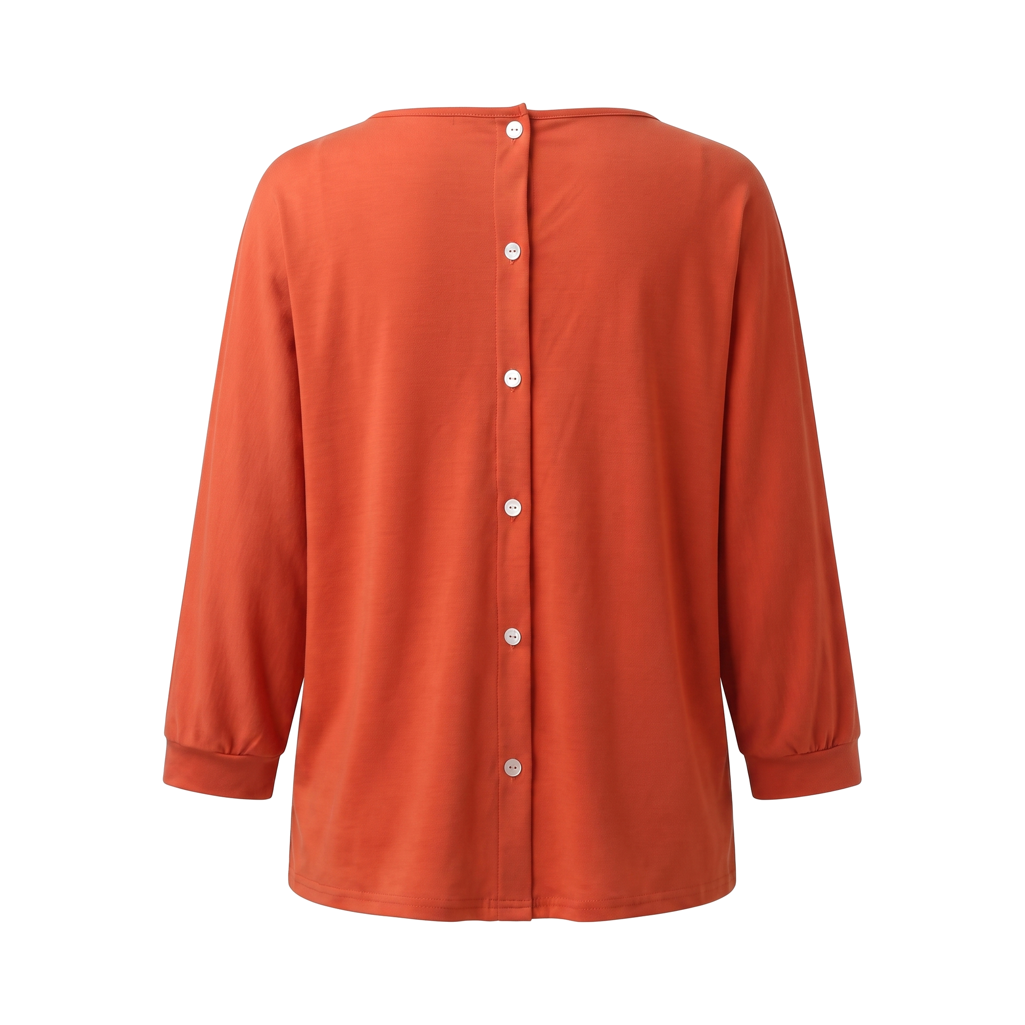 Draped V-Neck Top - back