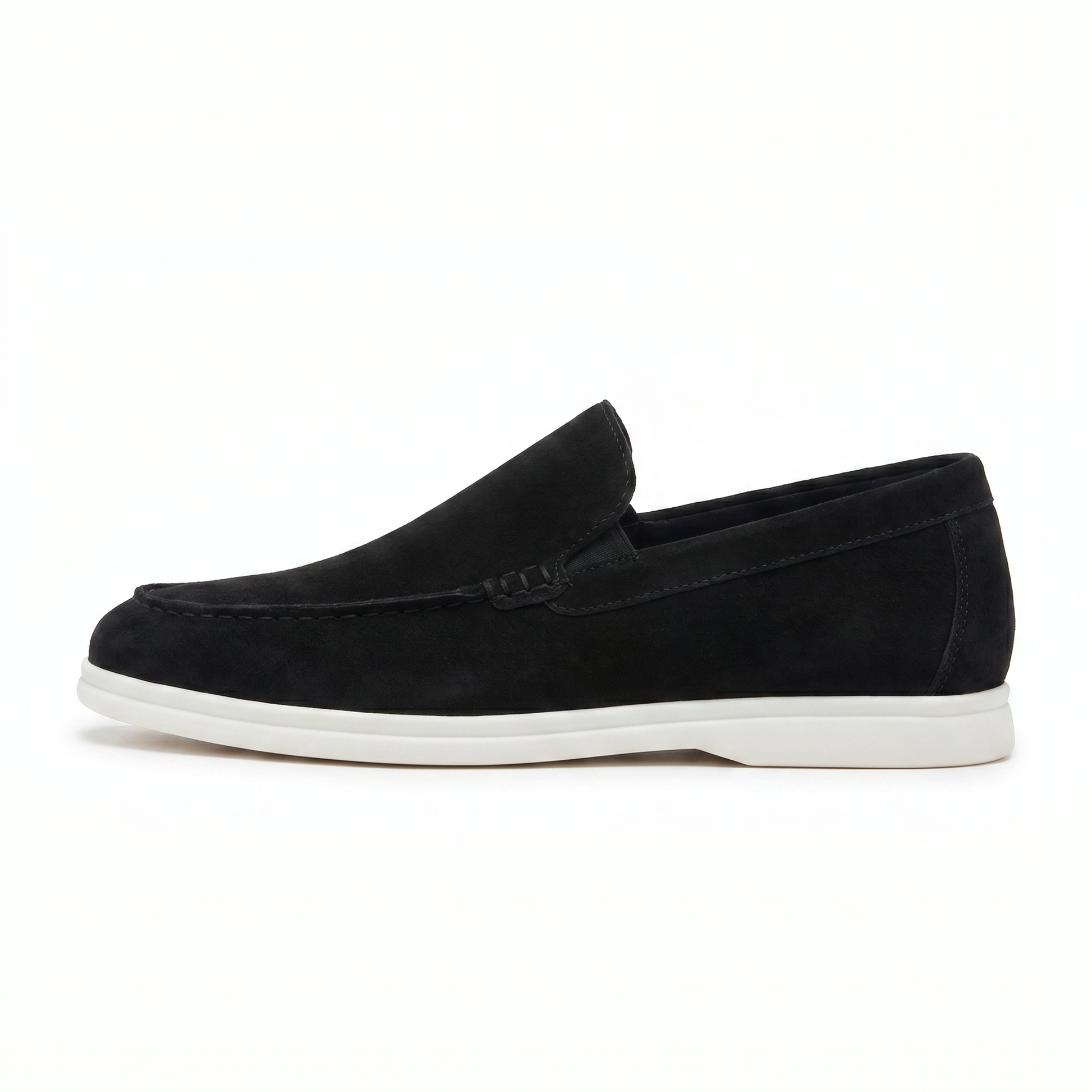 Rimini Suede Loafers - side profile