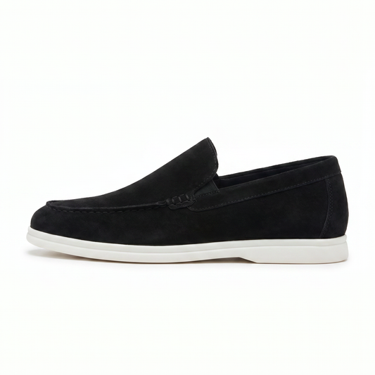 Rimini Suede Loafers - side profile