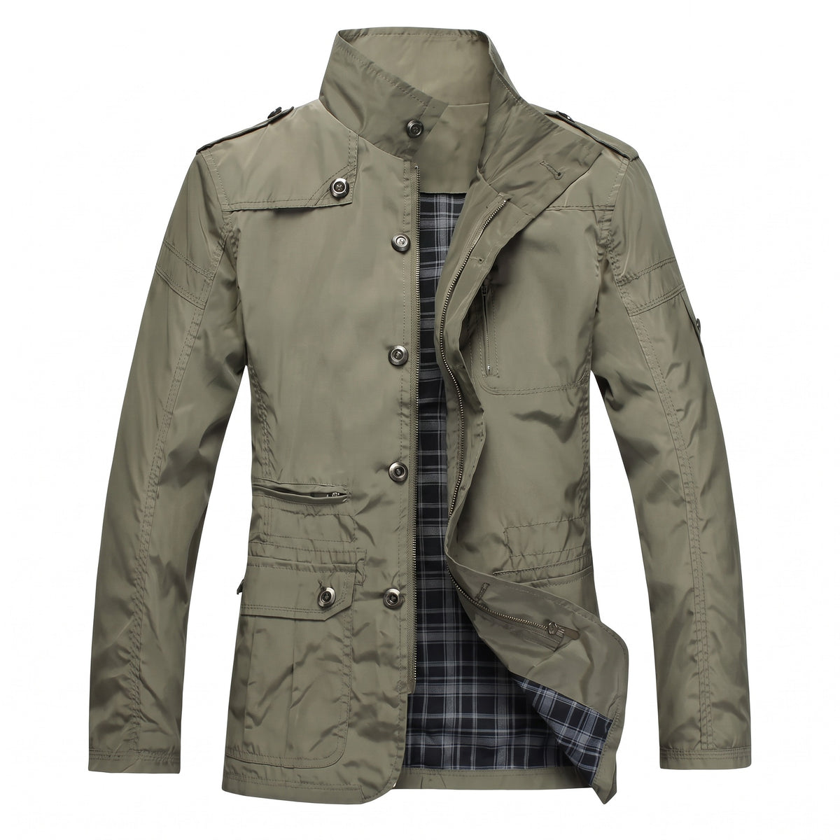 Empoli Stand-Collar Field Jacket - cover