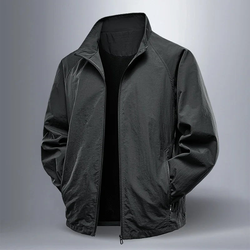 Erice Lightweight Stand-Collar Jacket - photo 2