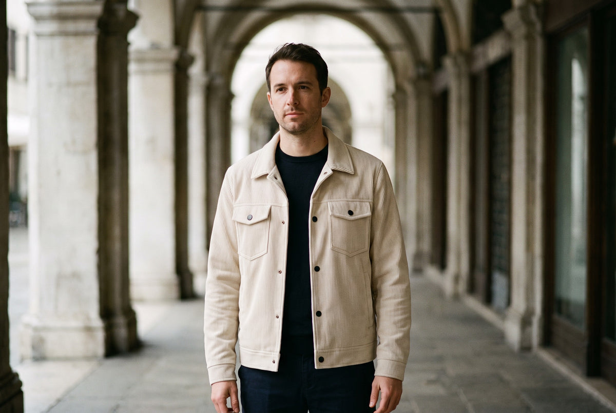 Faenza Cordhemdjacke
