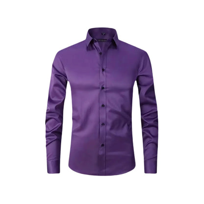 Fano Dress Shirt - Purple