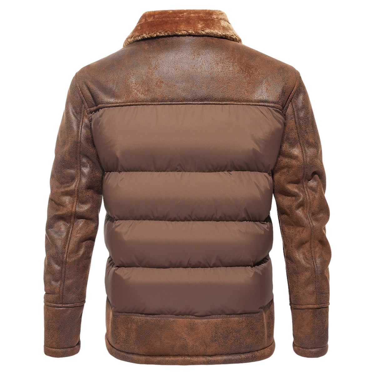 Fermignano Suede-Panel Puffer Jacket - photo 3