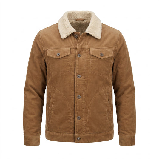 Fidenza Fleece-Lined Corduroy Jacket - cover