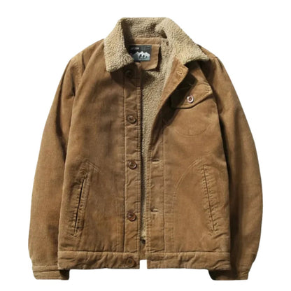 Fidenza Fleece-Lined Corduroy Jacket - photo 2
