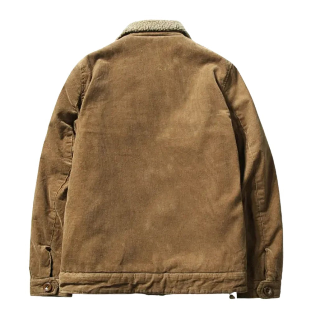 Fidenza Fleece-Lined Corduroy Jacket - photo 3