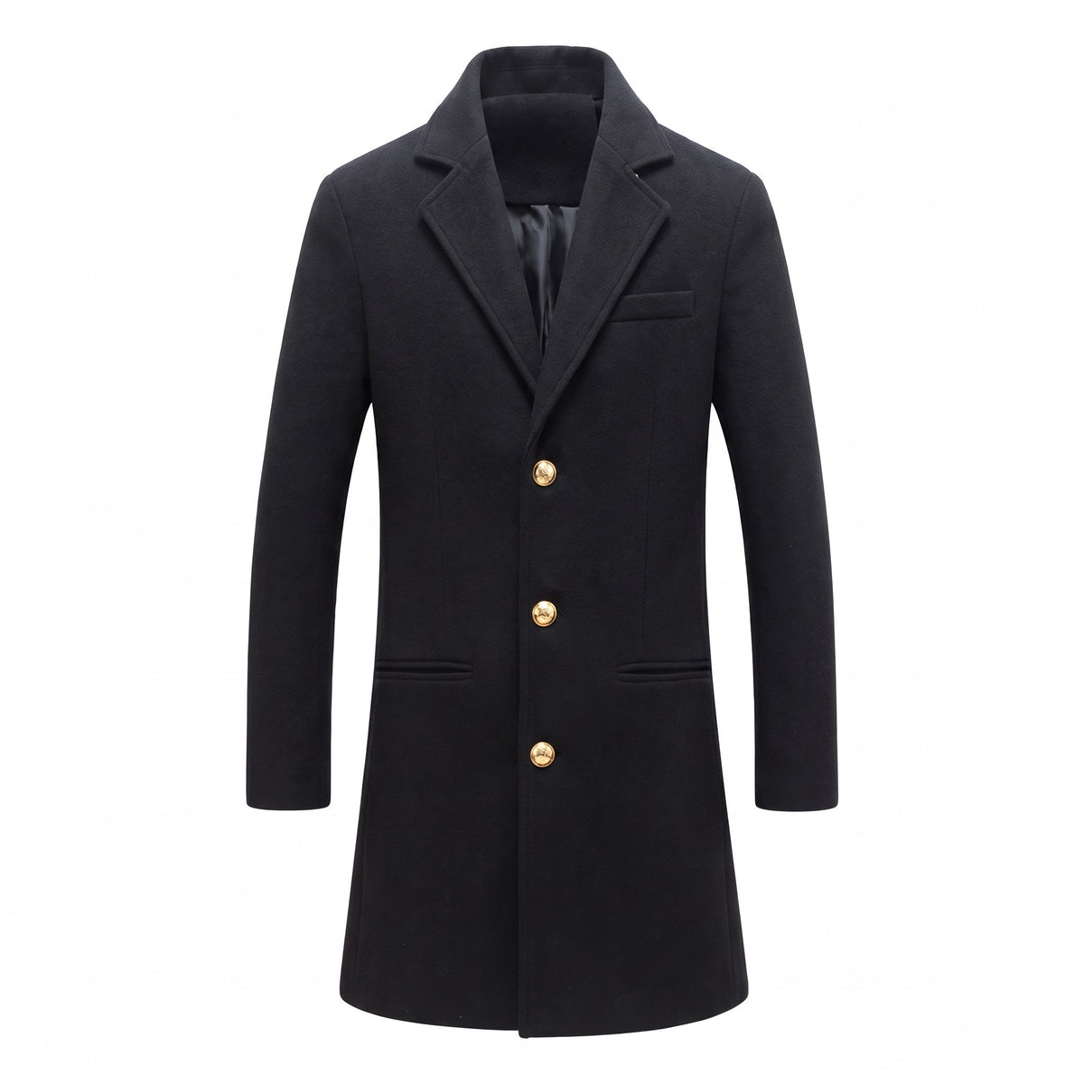 Fiesole Single-Breasted Overcoat - cover
