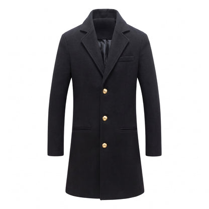 Fiesole Single-Breasted Overcoat - cover
