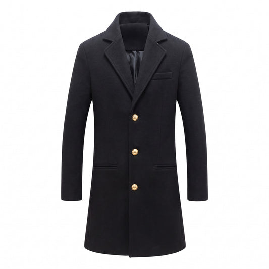 Fiesole Single-Breasted Overcoat - cover