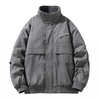 Fiuggi Fleece-Lined Stand-Collar Jacket - cover