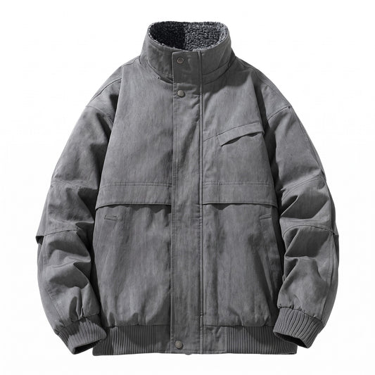 Fiuggi Fleece-Lined Stand-Collar Jacket - cover