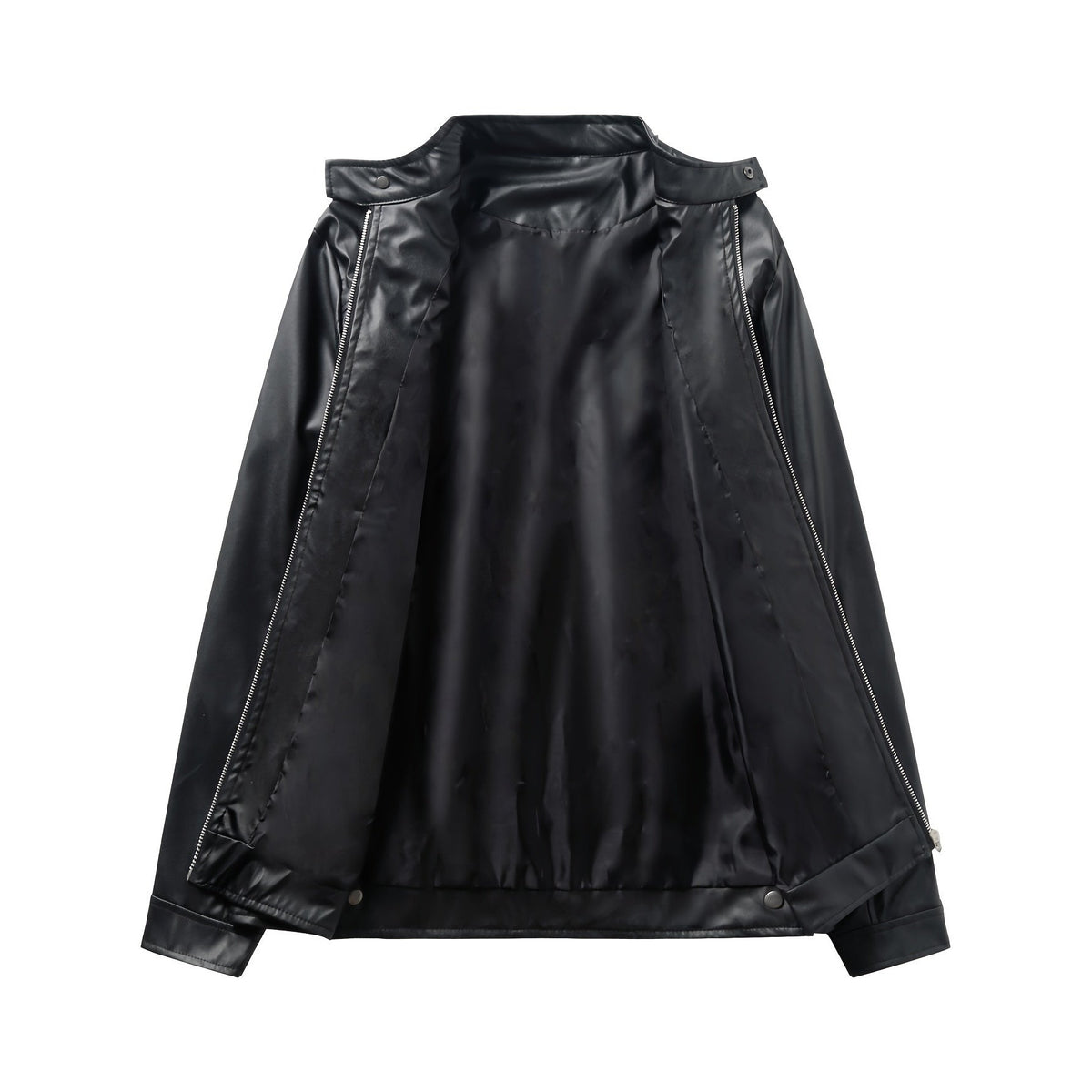 Formia Leather Cafe Racer Jacket - photo 6
