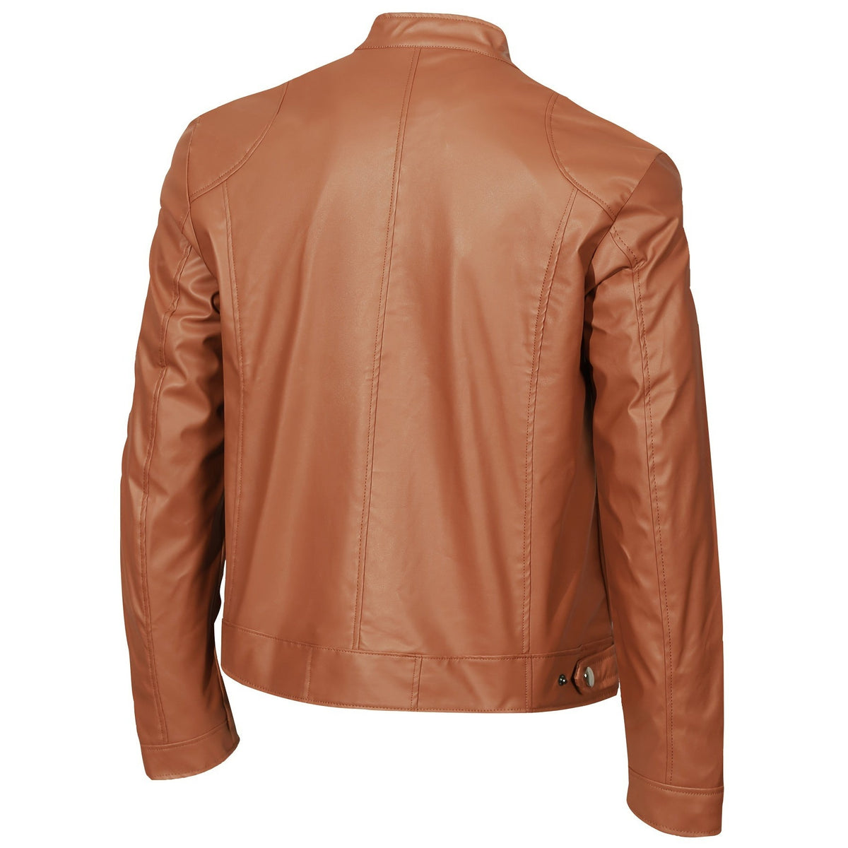Formia Leather Cafe Racer Jacket - photo 7