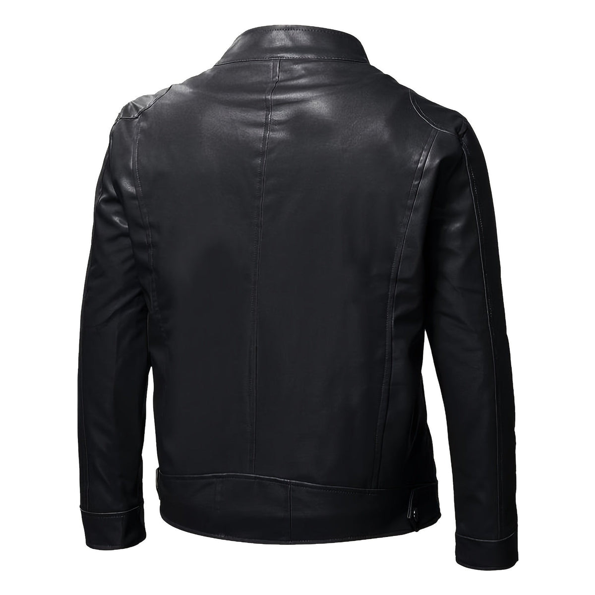 Formia Leather Cafe Racer Jacket - photo 3