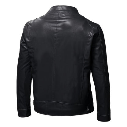 Formia Leather Cafe Racer Jacket - photo 3